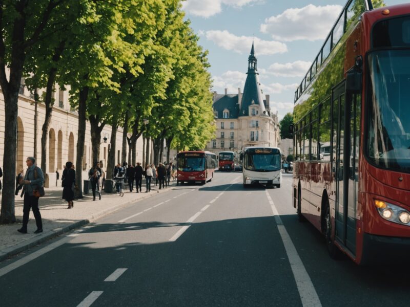 Location de bus privé avec chauffeur à Bordeaux pour une excursion touristique sur mesure