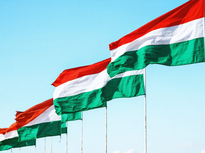 Les drapeaux tricolores verts, blancs et rouges : emblèmes vibrants de la diversité culturelle nationale