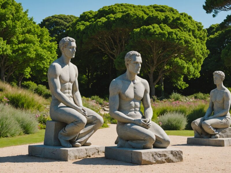 Le Parc des Sculptures Christian Gad et Daniel Chhé : un musée en plein air au cœur de la Côte de Granit Rose