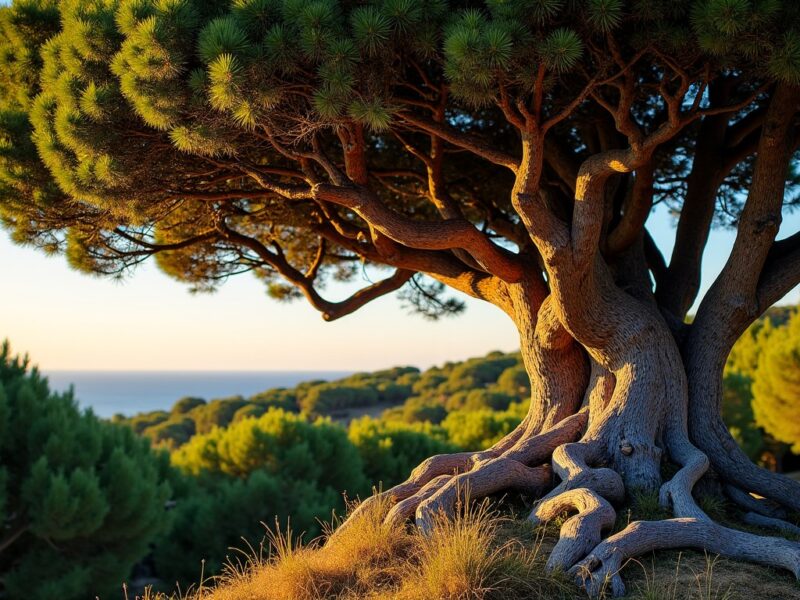 À la rencontre de l’arbre mythique du sentier de Tire Poil : un joyau naturel caché à Antibes