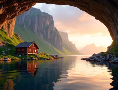 Helleren : plongez au cœur de l&rsquo;histoire captivante et des paysages à couper le souffle du Jøssingfjord