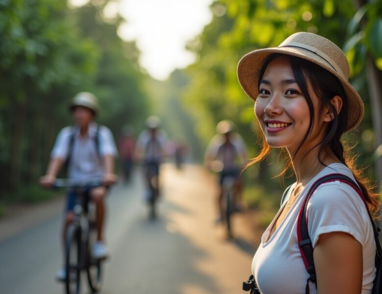 Exploration à vélo à Hoi An : entre rizières verdoyantes, villages authentiques et panoramas enchanteurs