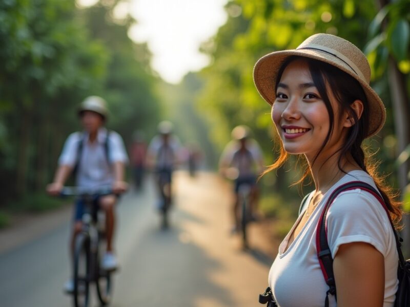 Exploration à vélo à Hoi An : entre rizières verdoyantes, villages authentiques et panoramas enchanteurs